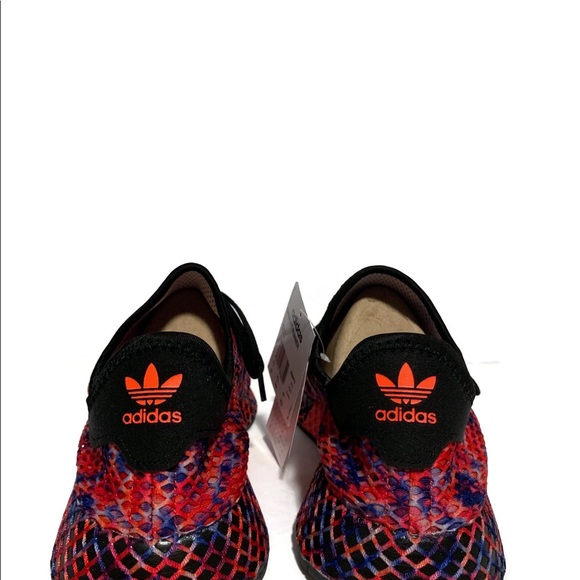 Rare New Mens Deerupt Runner Black Red - Picture 4 of 4